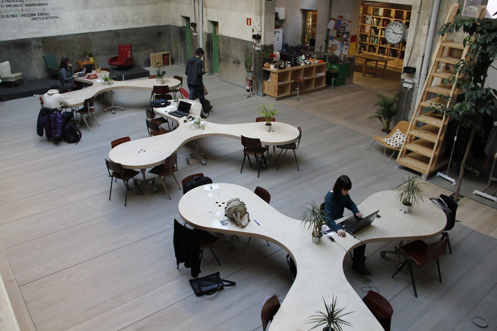 Coworking en Hub Madrid #espaciosdMadrid